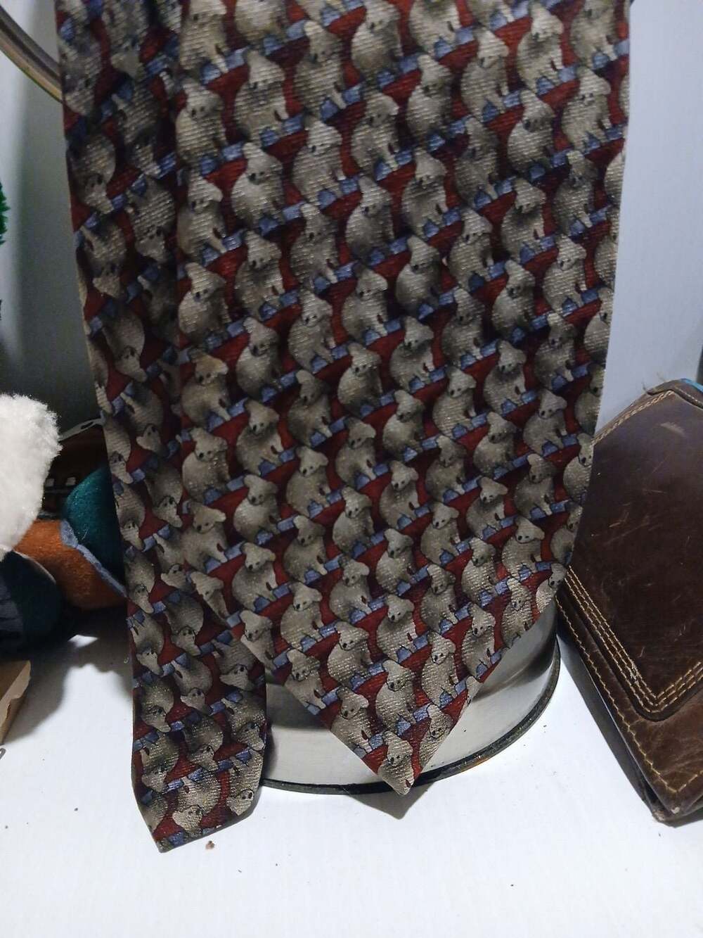 The Nature Conservancy Karen Bierce Koala Silk Necktie Preservation Collection